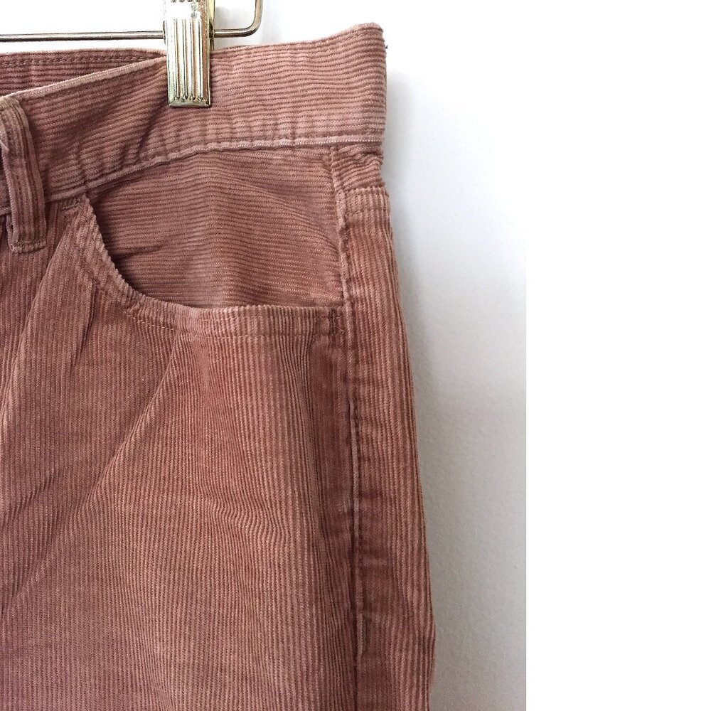 Club Monaco Pants Mens 30x32 Brown Chino Corduroy Button Fly Straight Leg - Picture 5 of 9